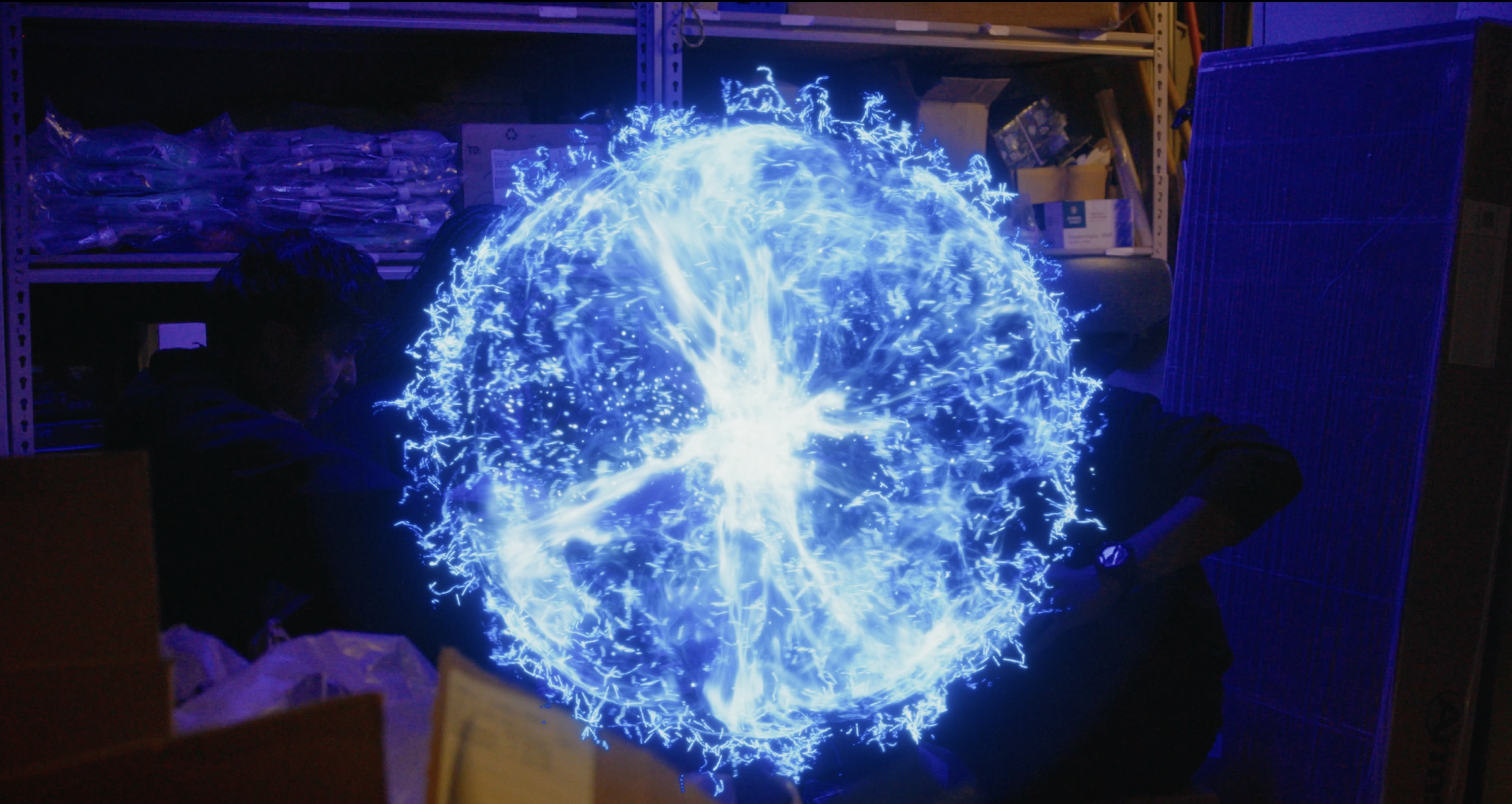 Film still from Time Lock, HEARTH Youth in Film short